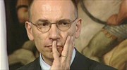 Ιταλία: Ψήφο εμπιστοσύνης θα ζητήσει ο Ενρίκο Λέτα