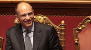 Ιταλία: Κέρδισε την ψήφο εμπιστοσύνης η κυβέρνηση Λέτα