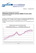Eurostat: Αμετάβλητες οι τιμές παραγωγού στην Ευρωζώνη τον Αύγουστο