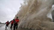 Κίνα: Συναγερμός στις ανατολικές ακτές λόγω του τυφώνα Φίτοου