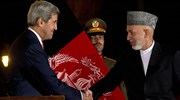 Μερική συμφωνία Ουάσιγκτον - Καμπούλ για την ασφάλεια στο Αφγανιστάν μετά το 2014