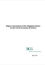 BCG: Impact Assessment of the Shipping Cluster on the Greek Economy & Society