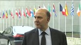 Ο Π. Μοσκοβισί στη σύνοδο του ECOFIN