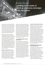EY Eurozone forecast:  Outlook for financial services (Autumn 2013)