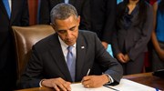 Υπέγραψε ο Ομπάμα το νόμο για το όριο του χρέους