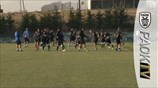 ΠΑΟΚ: Προπόνηση και αποστολή για τον αγώνα με τη Μακάμπι Χάιφα