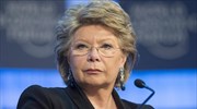 V. Reding to naftemporiki.gr: Ι suggest the set up of a European Intelligence Service by 2020