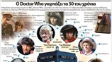 O Doctor Who γιορτάζει τα 50 του χρόνια