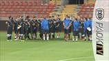 ΠΑΟΚ: Προπόνηση στο γήπεδο της Μακάμπι Χάιφα