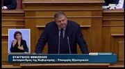 Βουλή: Δευτερολογία Ευ. Βενιζέλου στη συζήτηση επί της πρότασης δυσπιστίας του ΣΥΡΙΖΑ
