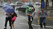 Κίνα: Τρεις νεκροί από το πέρασμα του τυφώνα Χαϊγιάν