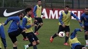 Έτοιμη η Εθνική ομάδα για τον αγώνα με τη Ρουμανία