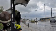 Κυκλοφοριακά προβλήματα λόγω της καταιγίδας στην Αττική