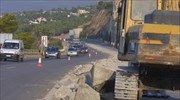 Κατολίσθηση στην Κακιά Σκάλα - Κλειστό το ένα ρεύμα της παλαιάς Ε.Ο Αθηνών - Κορίνθου