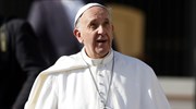 Πάπας Φραγκίσκος: Είμαι αμαρτωλός, εξομολογούμαι κάθε 15 ημέρες