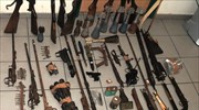 Οπλοστάσιο βρέθηκε στο σπίτι 52χρονου στις Σέρρες