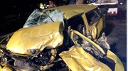 Σοβαρή αλλά σταθερή η κατάσταση της 23χρονης τραυματισμένης από το τροχαίο στα Τέμπη