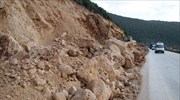 Κατολισθήσεις στην παλαιά Εθνική Πατρών - Κορίνθου