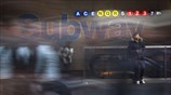 Στιγμιότυπο από σταθμό μετρό στη Νέα Υόρκη