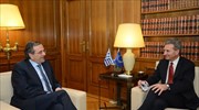 Ενεργειακά θέματα και ελληνική προεδρία στη συνάντηση Σαμαρά – Έτινγκερ
