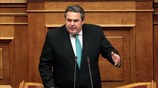 Βουλή: Ομιλία του Π. Καμμένου για τον προϋπολογισμό