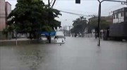 Τουλάχιστον δύο νεκροί από πλημμύρες στο Ρίο ντε Τζανέιρο