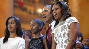 Σε χριστουγεννιάτικη φιλανθρωπική συναυλία η οικογένεια Ομπάμα