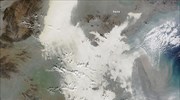 Ορατή από το διάστημα η αιθαλομίχλη που «πνίγει» την Κίνα