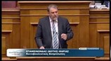 O Ν. Μαριάς στη Βουλή για την υπόθεση των υποβρυχίων