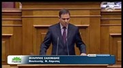 Ο Φίλιππος Σαχινίδης στη Βουλή για την υπόθεση των υποβρυχίων