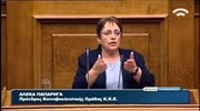 Ομιλία Αλ. Παπαρήγα στη Βουλή για την υπόθεση των υποβρυχίων