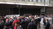 Συγκέντρωση οικοδόμων – μισθωτών τεχνικών στο υπουργείο Εργασίας