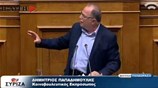 Ομιλία Δ. Παπαδημούλη στη συζήτηση για τους πλειστηριασμούς