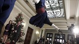 Χριστουγεννιάτικα κάλαντα στο Μέγαρο Μαξίμου