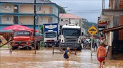 Αυξάνονται οι νεκροί από τις καταρρακτώδεις βροχές στη Βραζιλία