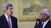Μερική πρόοδο στις διαπραγματεύσεις Ισραήλ – Παλαιστίνης διαπιστώνει ο Κέρι