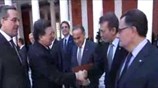 Ο πρωθυπουργός συστήνει το υπ. Συμβούλιο στον Ζ.Μ. Μπαρόζο