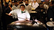 Ιαπωνία: Κατακρημνίστηκε η τιμή του τόνου στην πρώτη δημοπρασία του έτους