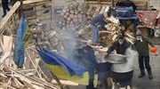 Η καθημερινότητα στα οδοφράγματα