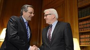 Συνάντηση Αντώνη Σαμαρά - Βάλτερ Σταϊνμάγερ