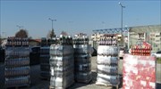 Λάρισα: Κατασχέθηκαν χιλιάδες φιάλες λαθραίων αλκοολούχων ποτών