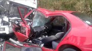 Δύο νεκροί σε τροχαίο στην εθνική οδό Πατρών - Πύργου