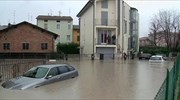 Πλημμύρες σαρώνουν τη Βόρεια Ιταλία