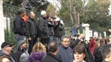 Συγκέντρωση σχολικών φυλάκων έξω από το Υπ. Διοικητικής Μεταρρύθμισης