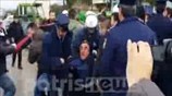 Ένταση σε μπλόκο αγροτών στη Μαραθιά Ηλείας