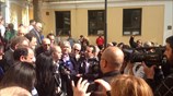 Ελεύθεροι εν μέσω επευφημιών οι συλληφθέντες για τα επεισόδια στη Μαλακάσα