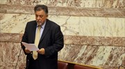 Βουλή: Επίκαιρη ερώτηση του βουλευτή της ΔΗΜΑΡ Γ. Πανούση