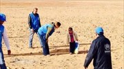 Τετράχρονο αγόρι από τη Συρία περιπλανιόταν μόνο στην έρημο της Ιορδανίας