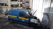 Πετρούπολη:  Πυρπόλησαν έξι αυτοκίνητα του ΟΤΕ