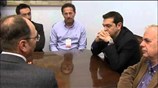 Συνάντηση του Αλ. Τσίπρα με την Πανελλήνια Συντονιστική Επιτροπή Αγροτών